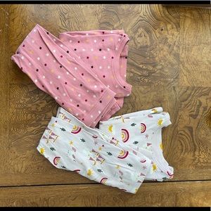 2 sets girls pajamas 5T